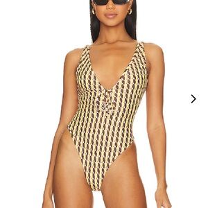 Lovers and Friends Horizon One Piece Swimsuit